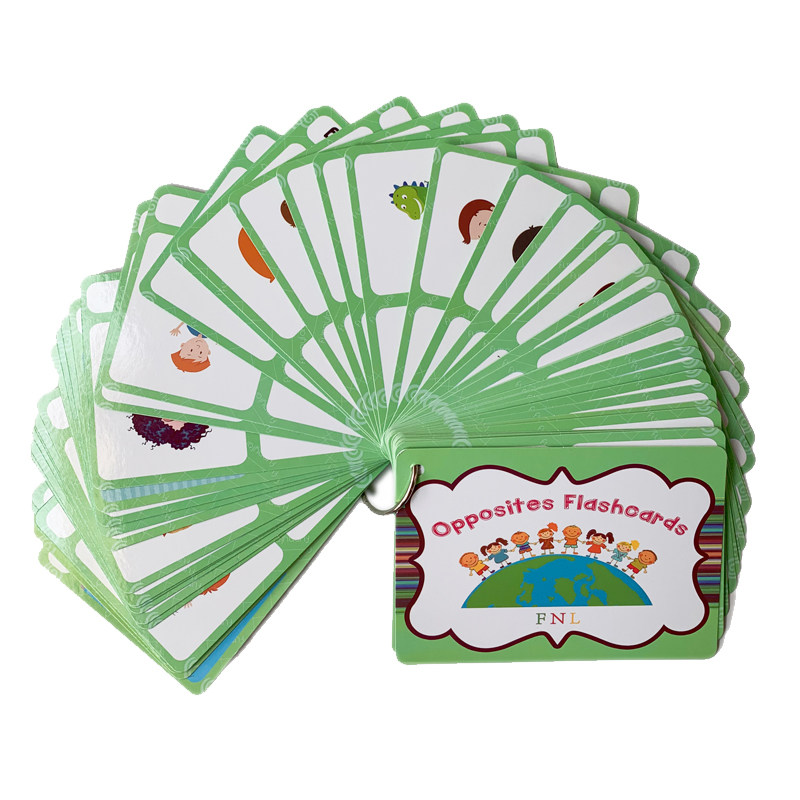 Board Game English - 100 карточек с противоположными словами, карточки