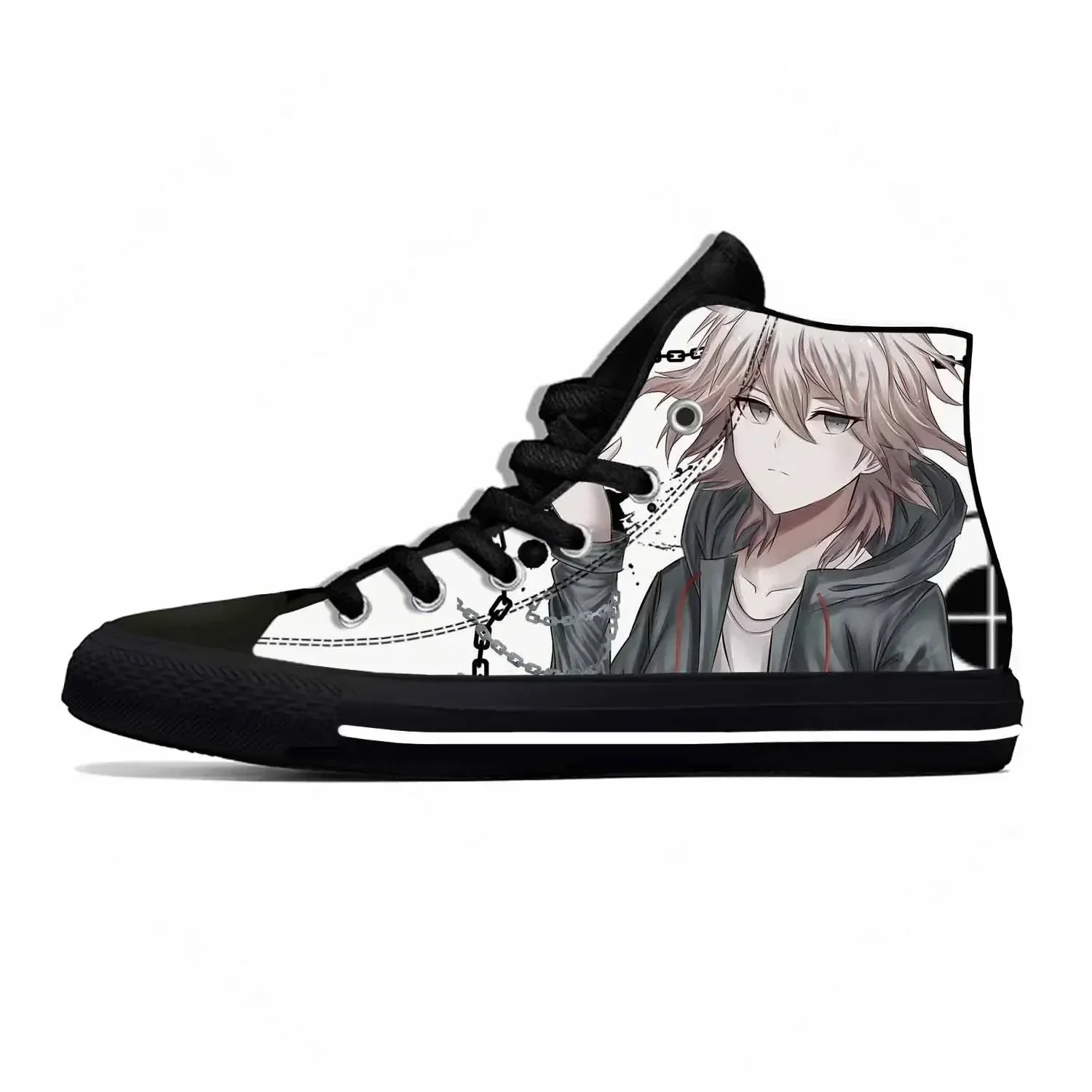 Board Game Print - Летние кроссовки унисекс Danganronpa Komaeda Nagito