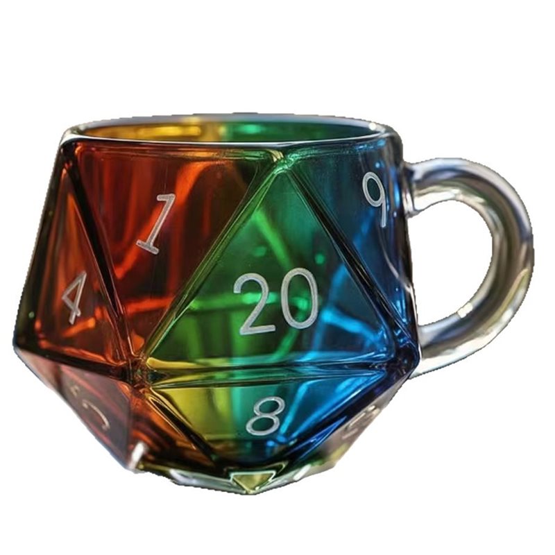 Board Game Heat - Кружка для кофе ABHU Rainbow D20
