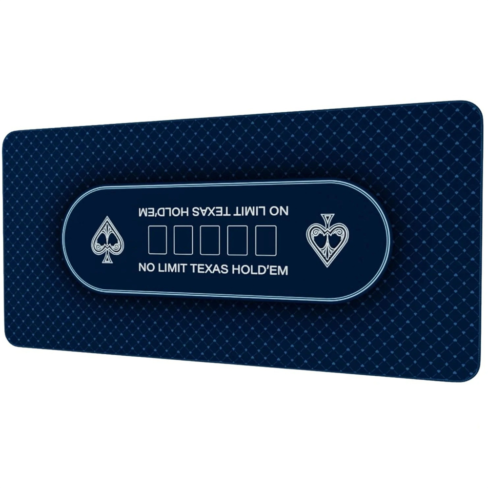 Board Game With Chips - Коврик для покера Техасский Холдем, резиновый,