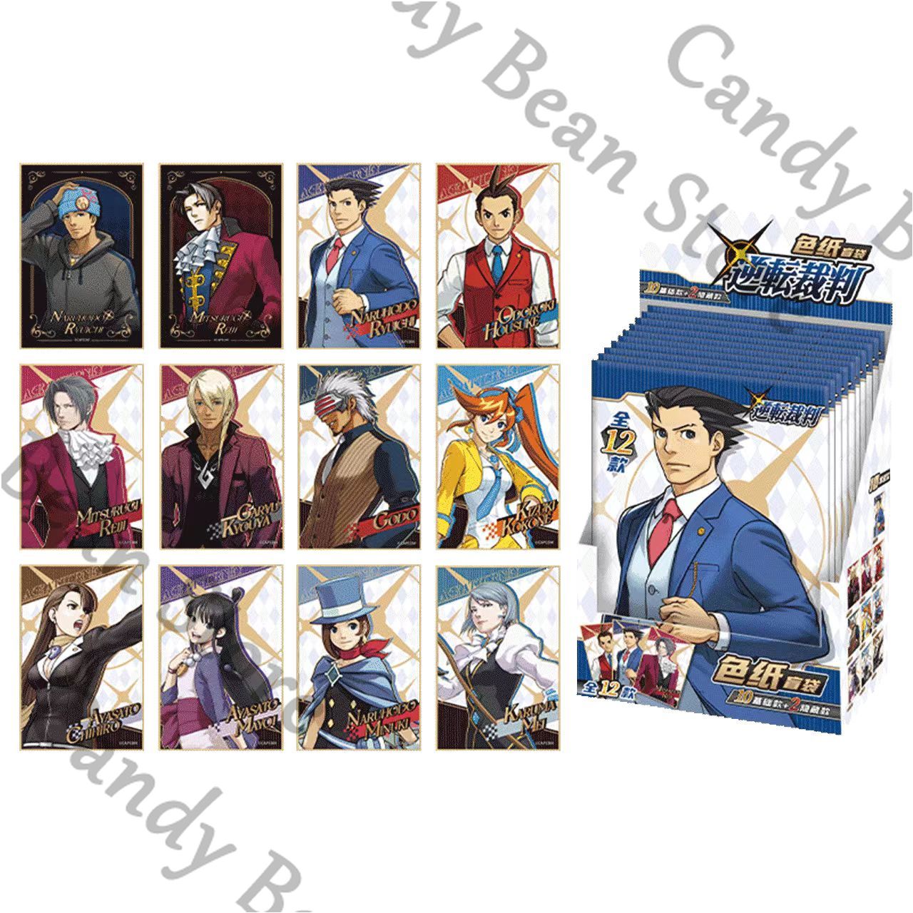 Board Game Illustration - Оригинальные аниме-карточки для косплея по Ace