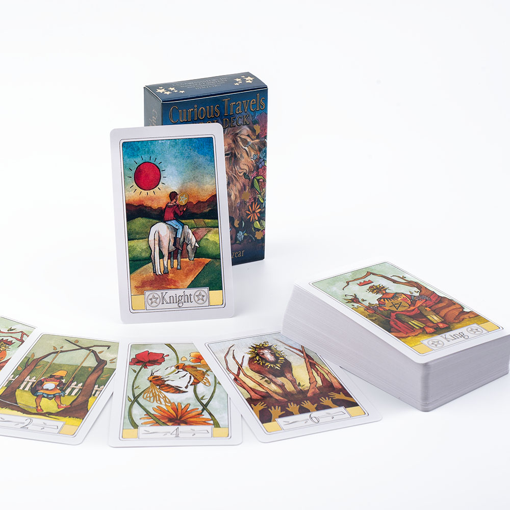 Board Game Illustration - Любовные путешествия Таро 10,3*6 см, созданные