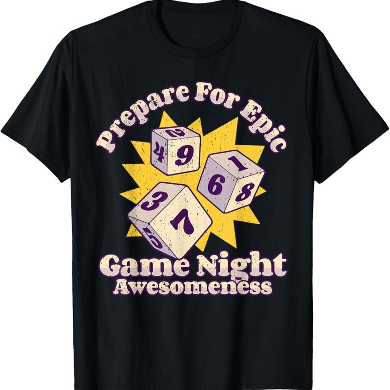 Board Game Print - Футболка Game Night Host I Family