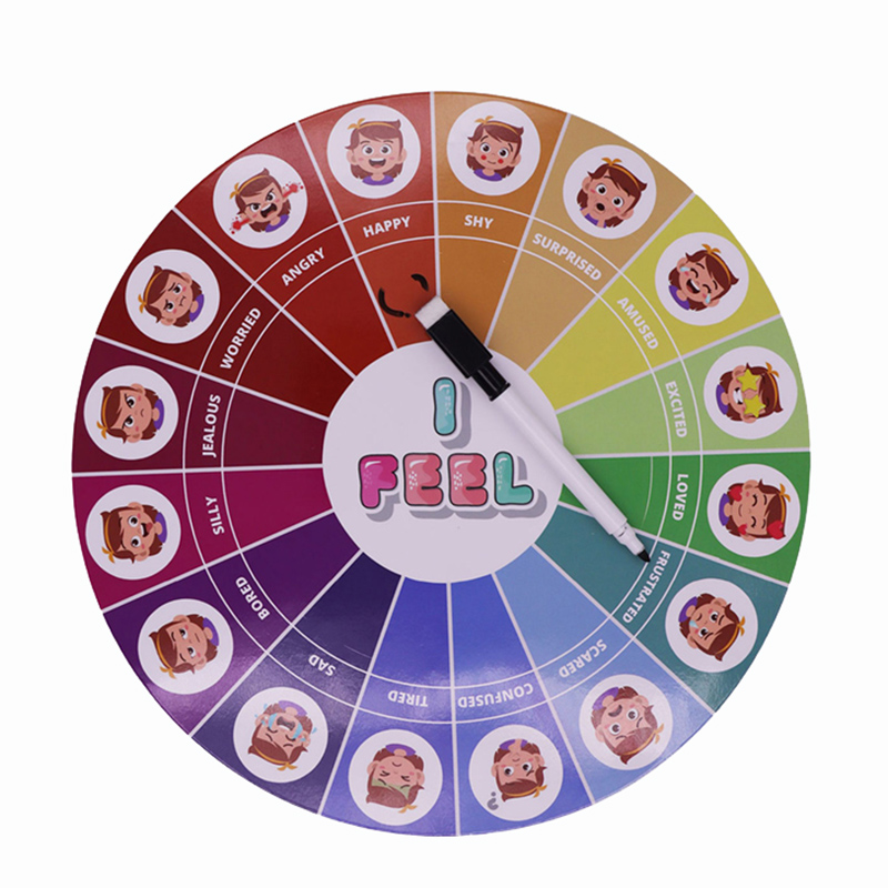 Board Game English For Kids - Детская развивающая Магнитная рулетка с присосками,