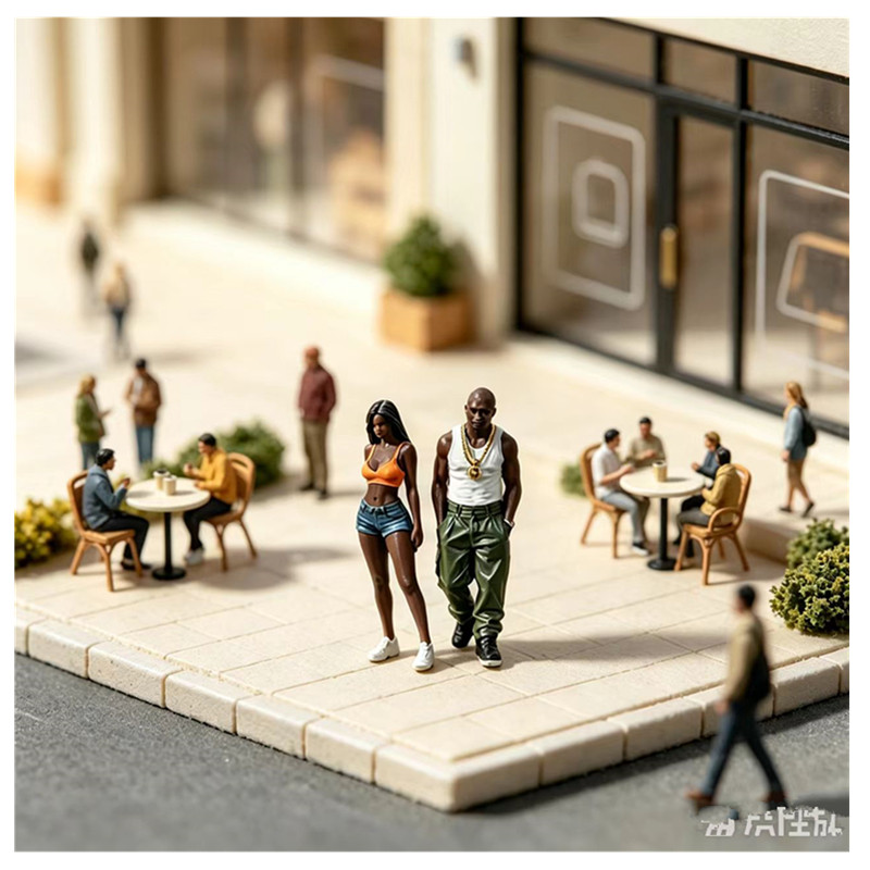 Новый набор миниатюрных фигуро – обзор и цена Miniature Painting Set