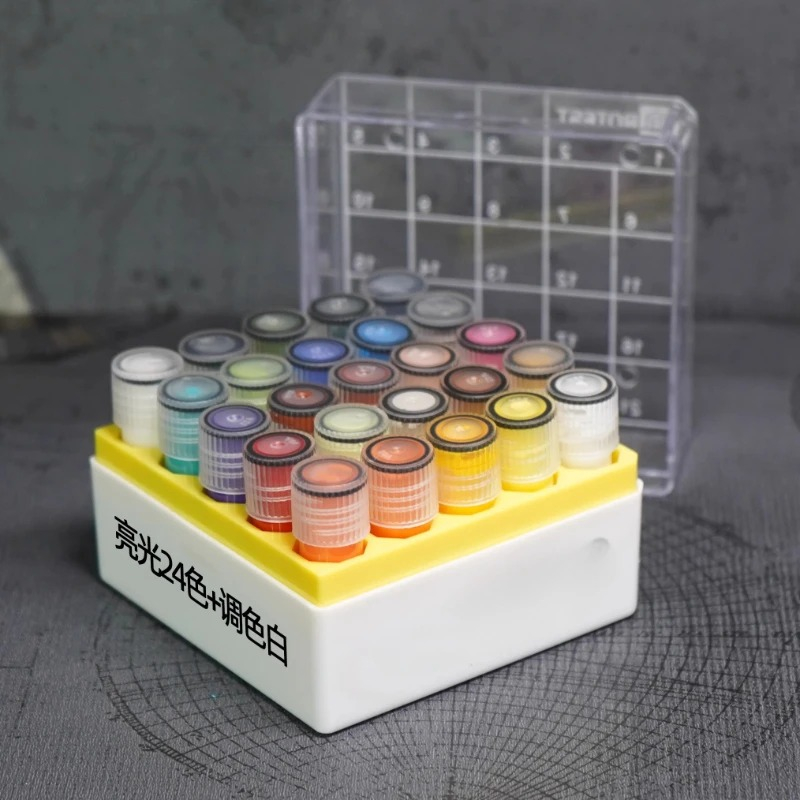 Акриловая пигментная краска: м – обзор и цена Miniature Painting Set