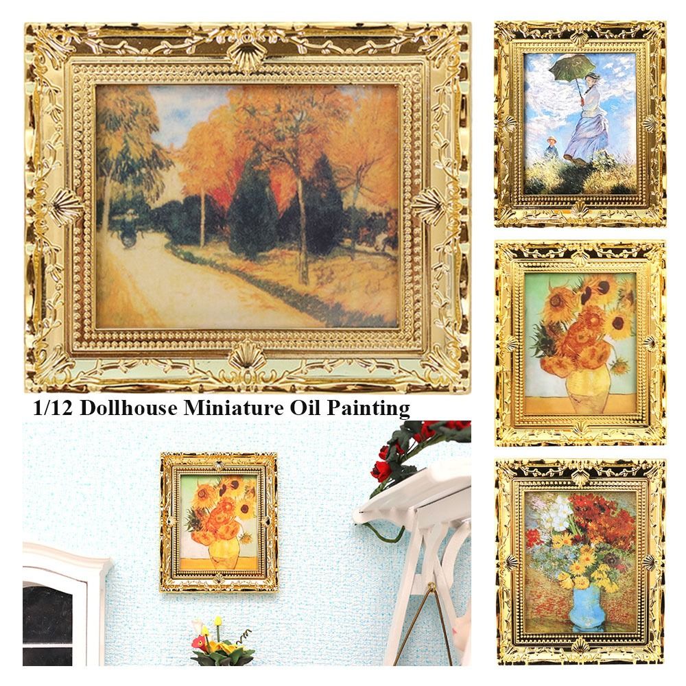 1/12 Миниатюрный Кукольный дом – обзор и цена Miniature Painting Set
