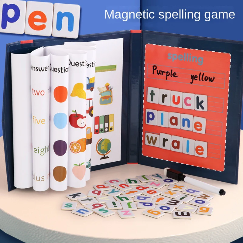 1 шт. Магнитные пазлы с алфави – обзор и цена Board Game English For Kids