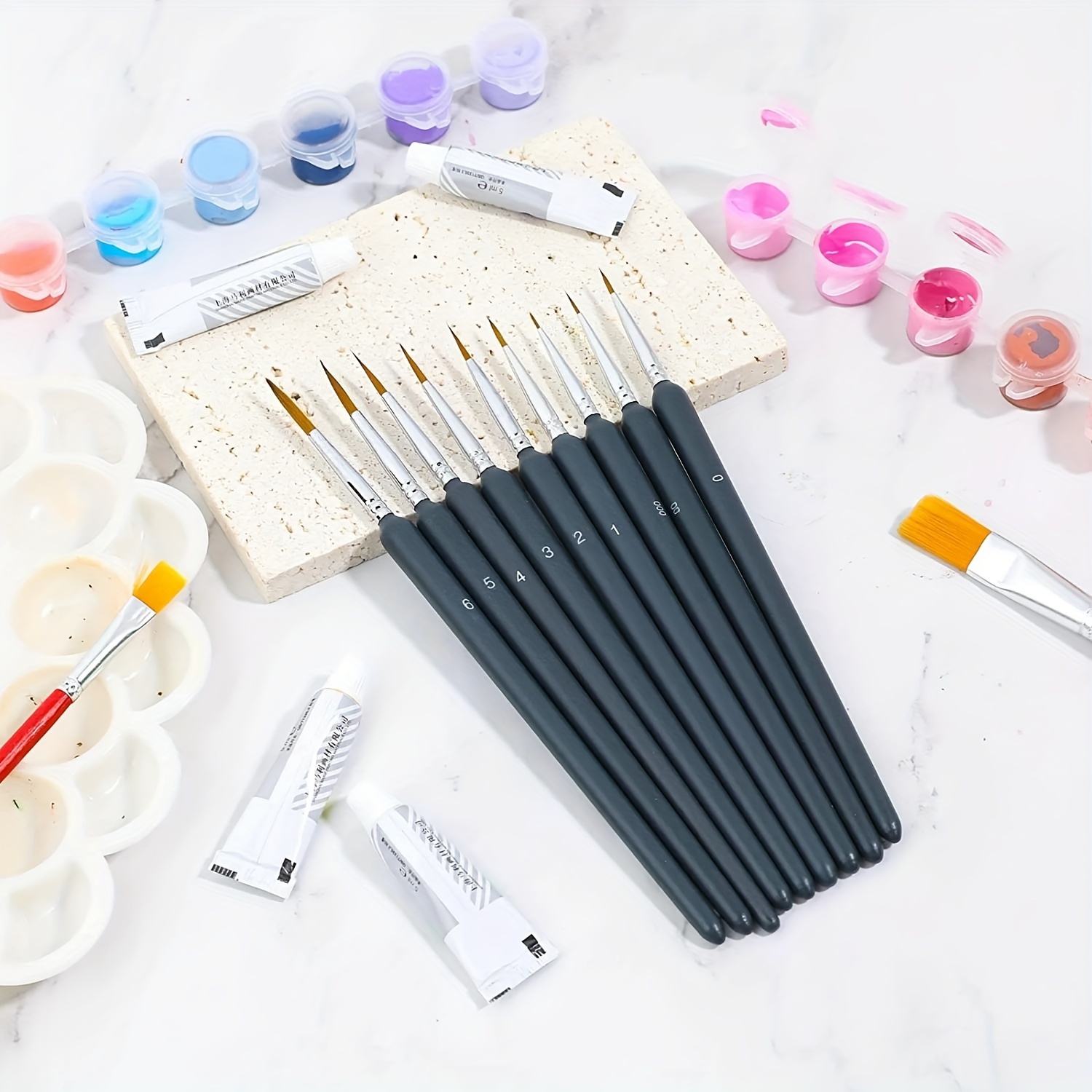 11/22 шт. набор миниатюрных ки – обзор и цена Miniature Painting Set