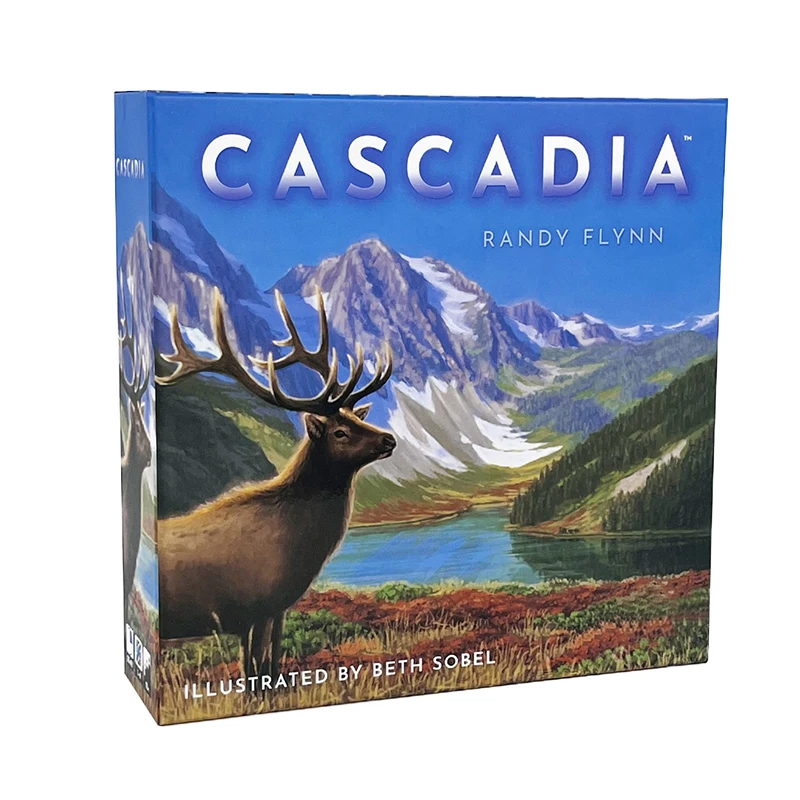 Настольная игра Cascadia LANDM – обзор и цена Board Game English For Kids