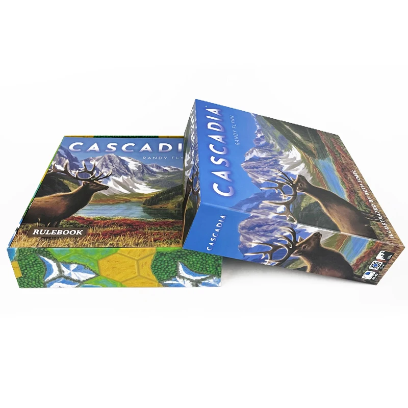 Настольная игра Cascadia LANDM – обзор и цена Board Game English For Kids