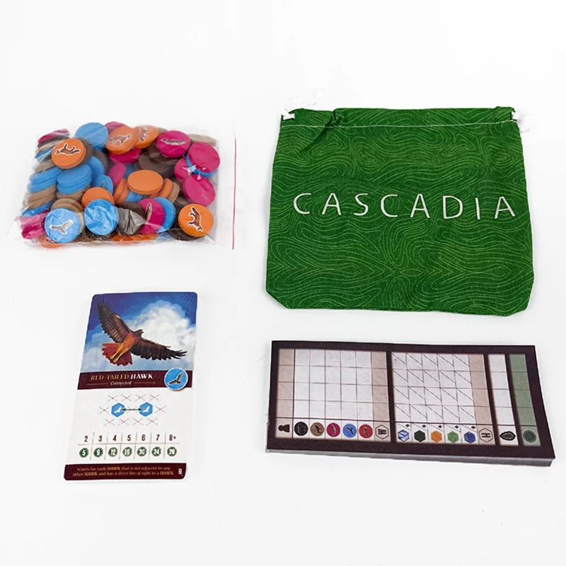 Настольная игра Cascadia LANDM – обзор и цена Board Game English For Kids