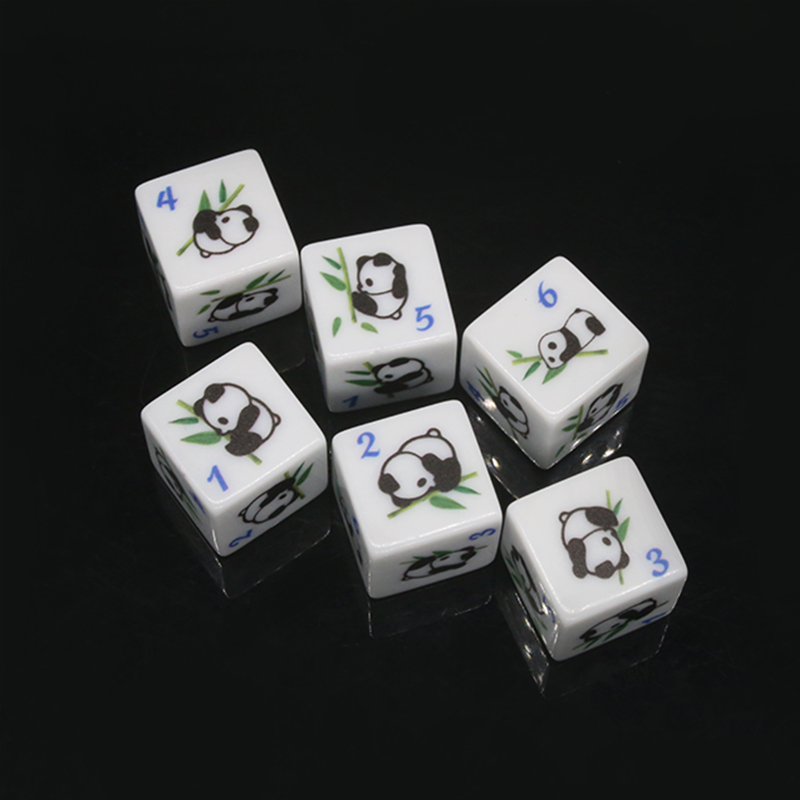 6-сторонние игровые кости с пр – обзор и цена Board Game Print