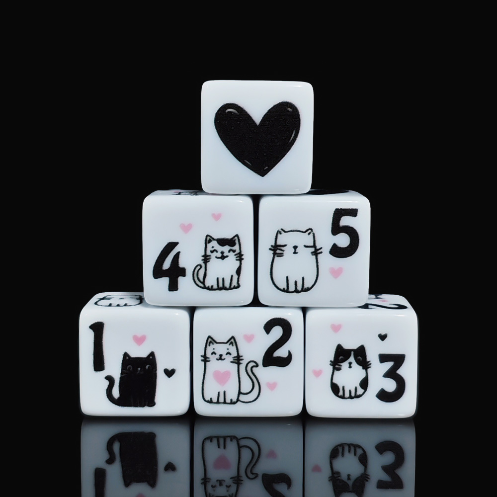 Набор из 12 штук: 16-миллиметр – обзор и цена Board Game Illustration