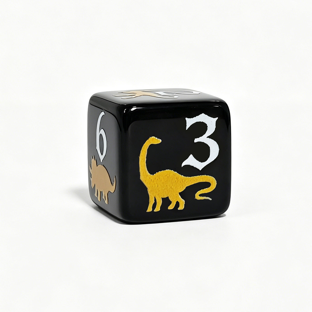 Набор из 12 акриловых игральны – обзор и цена Board Game Print