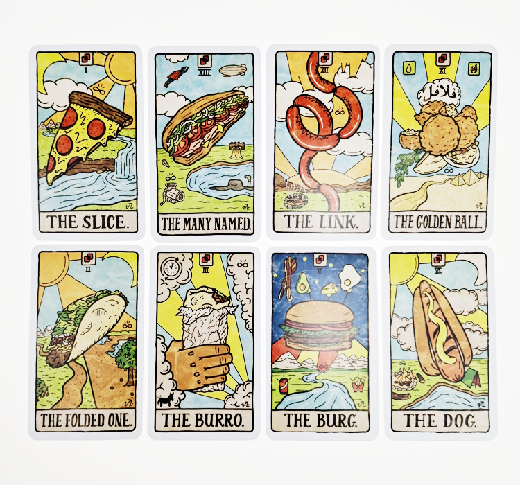 78 новых иллюстраций еды и нап – обзор и цена Board Game Research