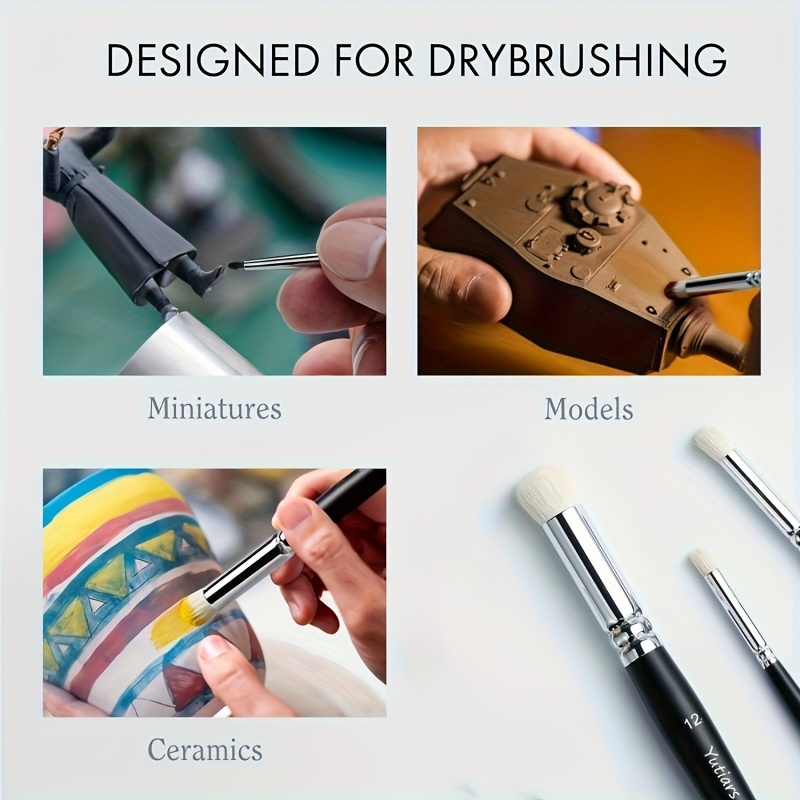 Набор миниатюрных кистей для р – обзор и цена Miniature Painting Set