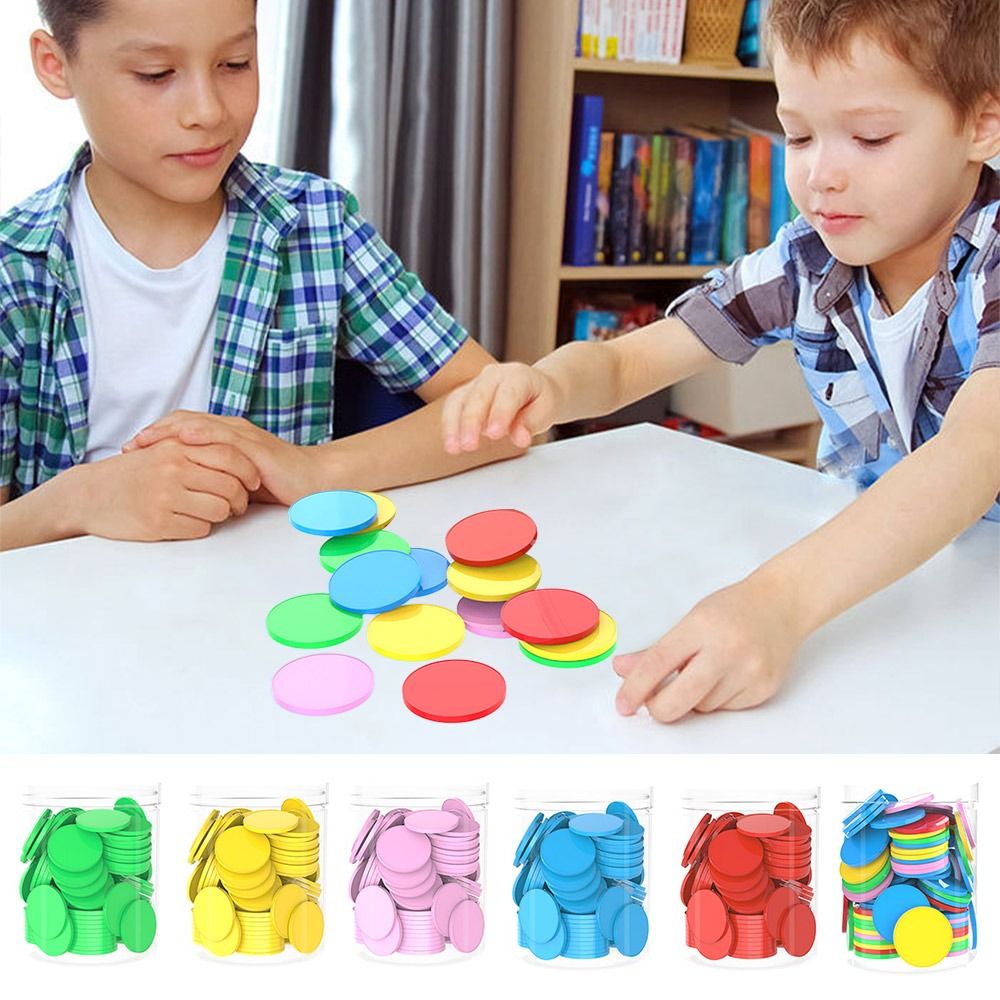 100 шт. пластиковых счетных фи – обзор и цена Board Game Vector